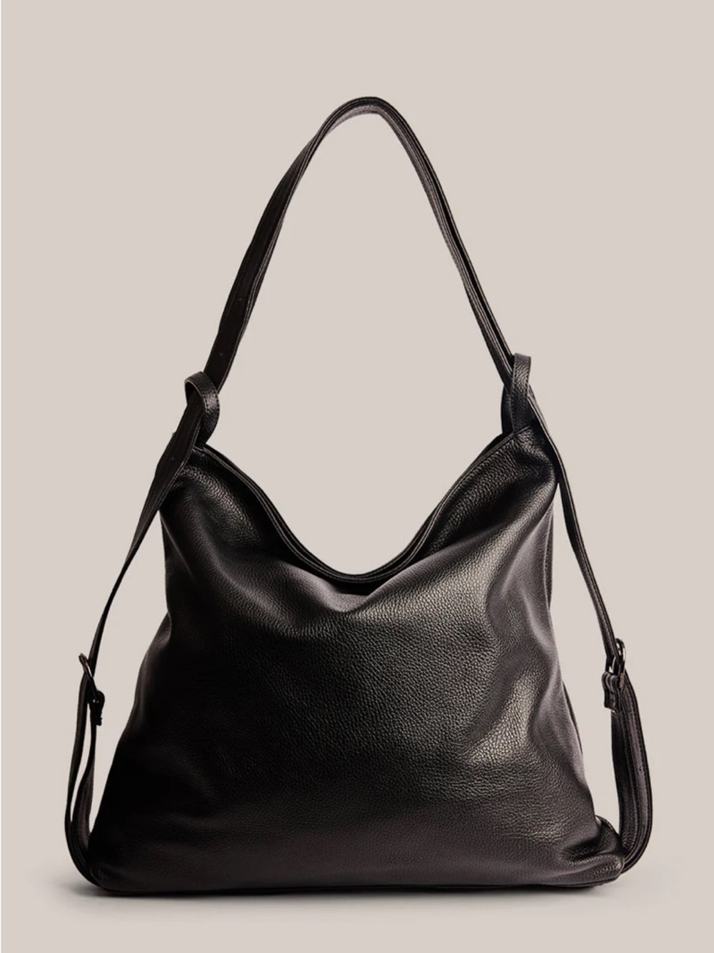 NWT VESTERSI Bella XL Black 3-In-1 Convertible Bag